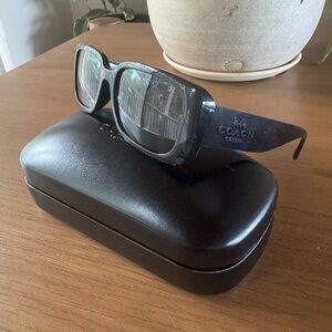 Coach Black Sunglasses with Case